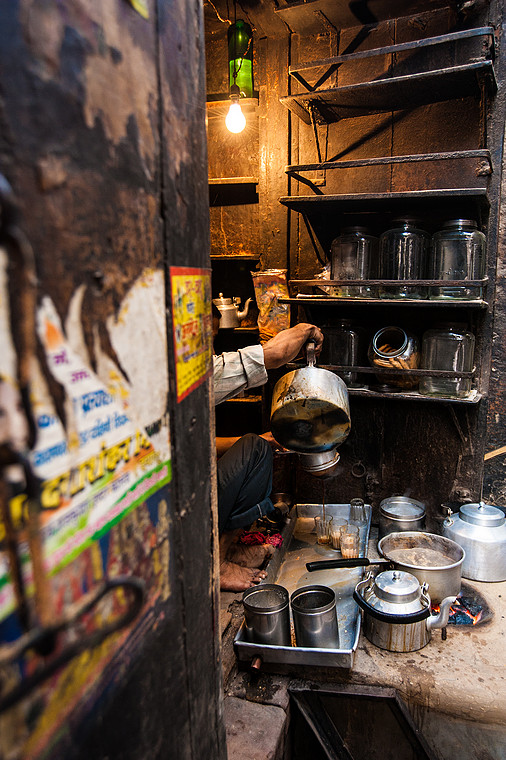 Herbatka w Varanasi (Indie. Dzień jak co dzień.)